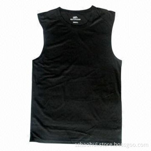Men's Singlet/Tank Top, Single Jersey, XS-3XL Sizes
